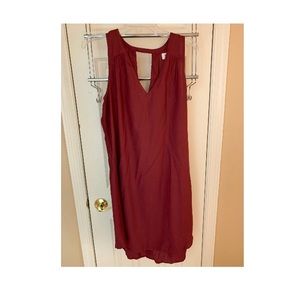 Casual women’s red dress